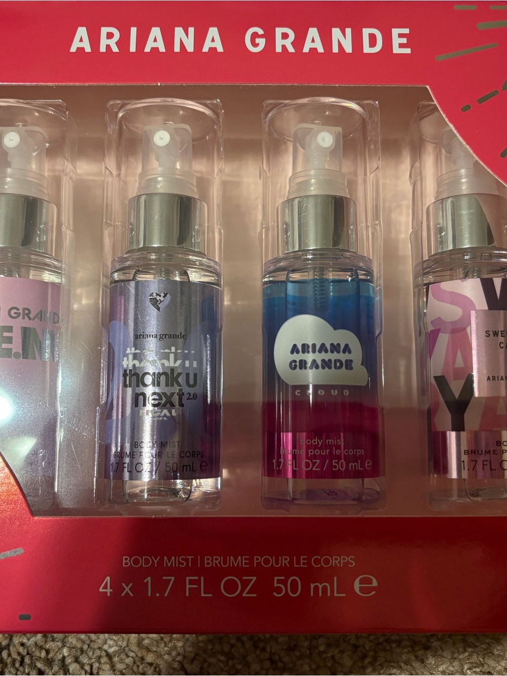 Ariana Grande Body Mist Set